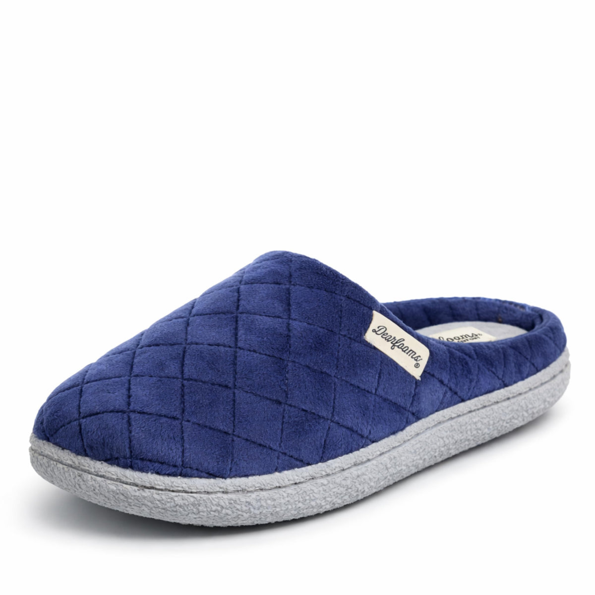 Leslie Terry Clog House Shoes with Memory Foam, Indoor Slippers with Wide Widths