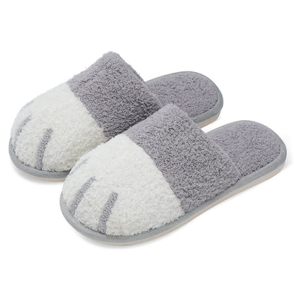 SINNO Cute Animal Slippers for Women Indoor Outdoor Memory Foam House Slipper Soft Warm Cozy Fuzzy Bedroom Non-Slip Shoes Christmas Gift ladies