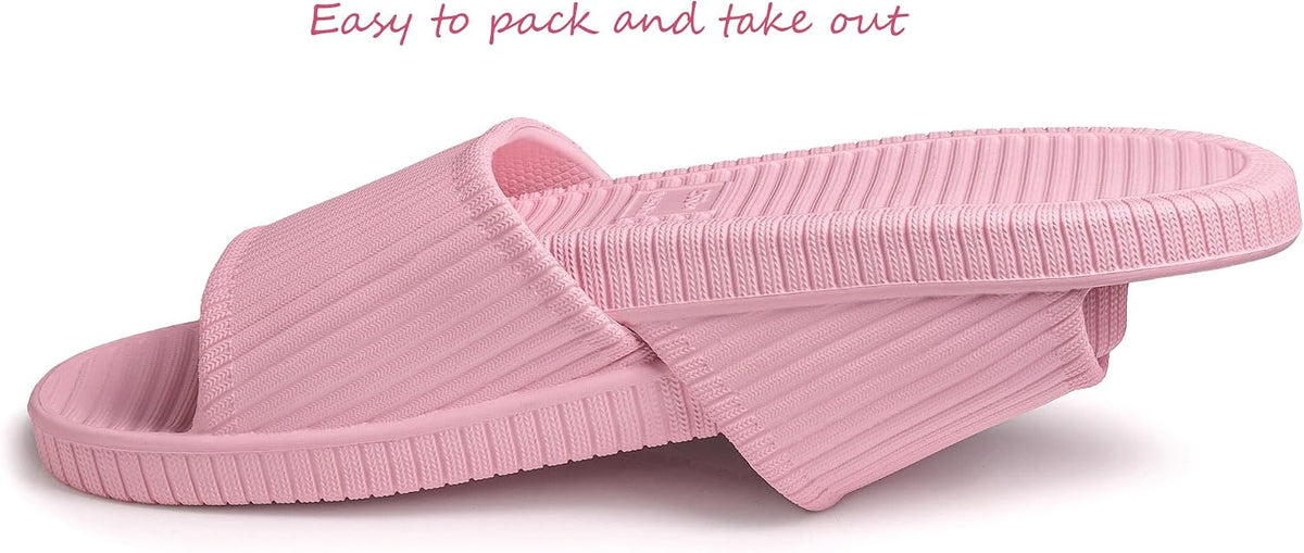 House Slipper for Women Men, Shower Shoes, Fast-Dry Nonslip Slides Sandal