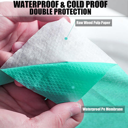 Rgqphantom 50 Pack Toilet Seat Covers Disposable, Portable Toilet Liners