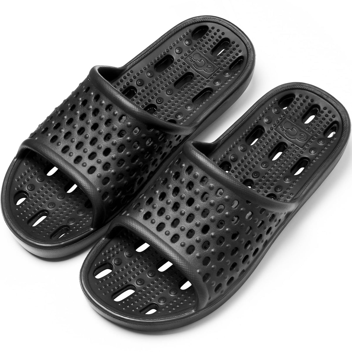 Aoowoll Shower Shoes for Men and Women Non-Slip Sandals Bathroom Slippers