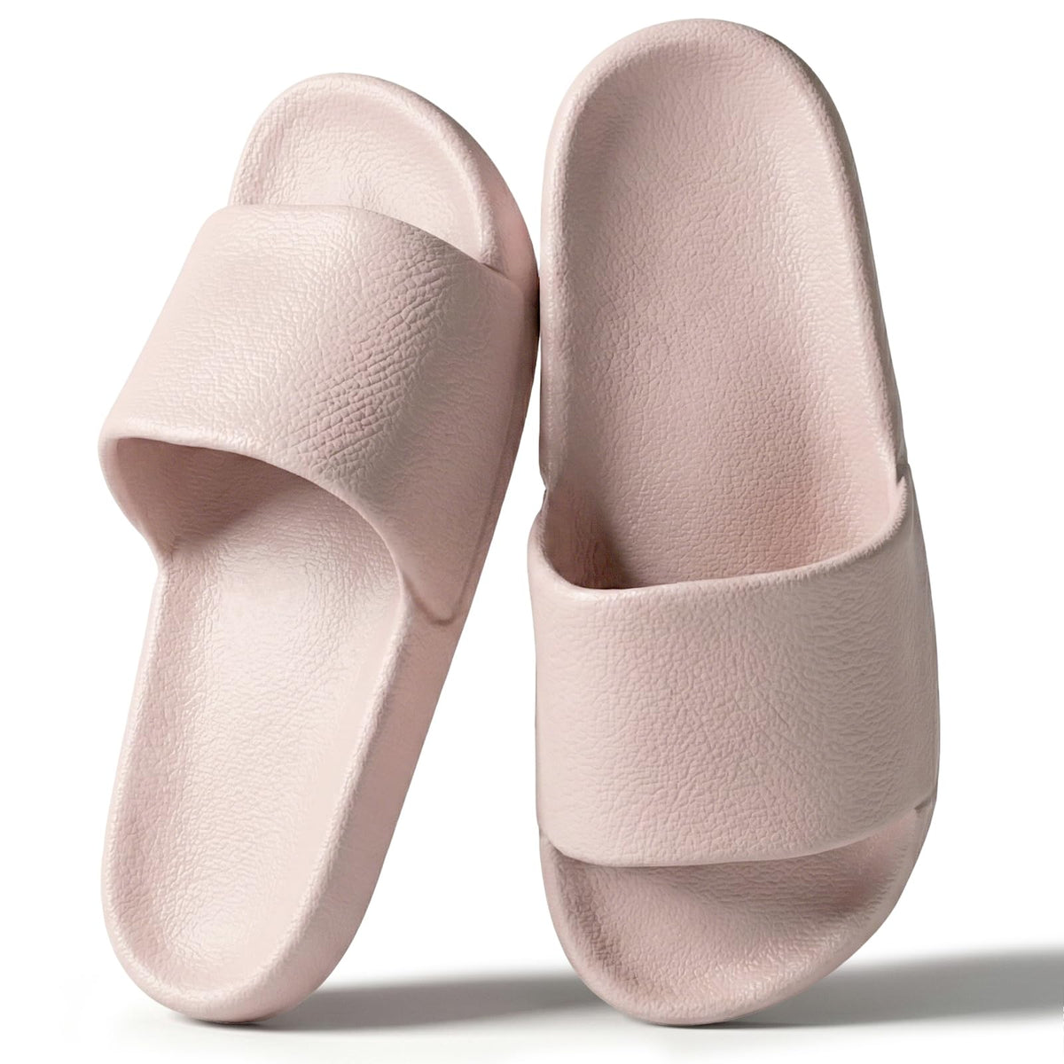 Shower Shoes for Women & Men - Non-Slip House Slippers - Cloud Comfort Slides - Quick-Dry, Arch Support - Perfect for Bathroom, Beach, Pool, Travel