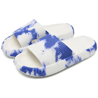 rosyclo Cloud Slippers for Women and Men Cushioned Thick Sole Slide Sandals