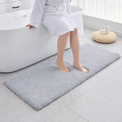 ILANGO Bathroom Rugs 24" × 17", Extra Soft Absorbent Microfiber Bath Rugs