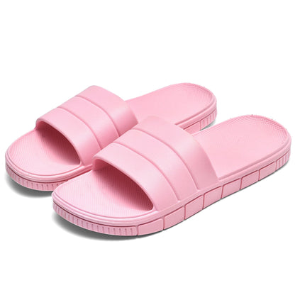 clootess Shower Slide Shoes for Men and Women Home Sandal Bath Slipper Indoor House Pool College Dorm Non-Slip
