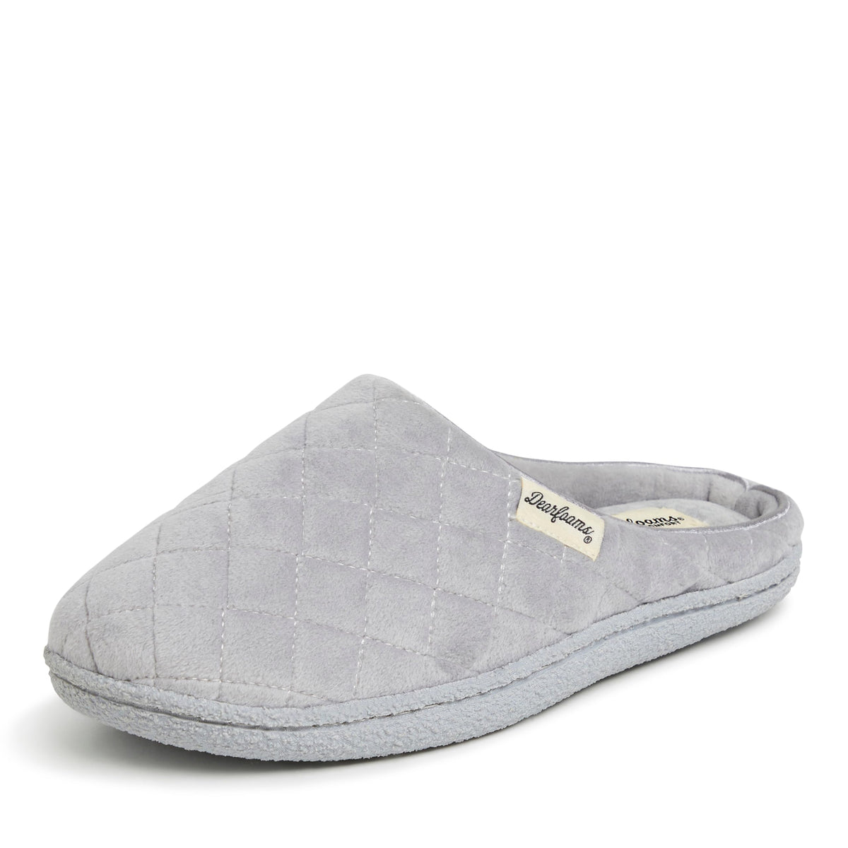 Leslie Terry Clog House Shoes with Memory Foam, Indoor Slippers with Wide Widths