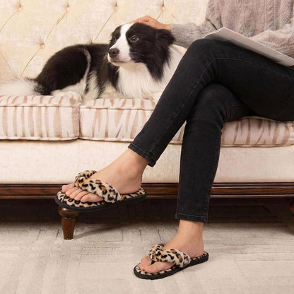 JOINFREE Women's Bedroom Slippers Comfort Four Season Classy Indoor Spa Slide Shoes