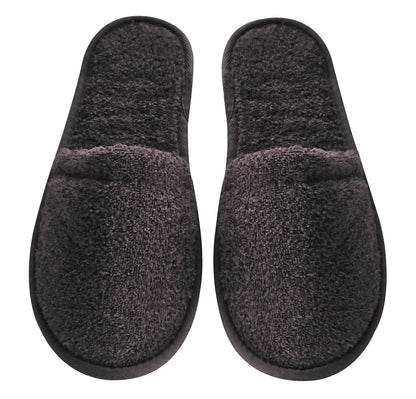 Arus Men's Cotton Slippers Turkish Terry Cloth for Spa and Bath