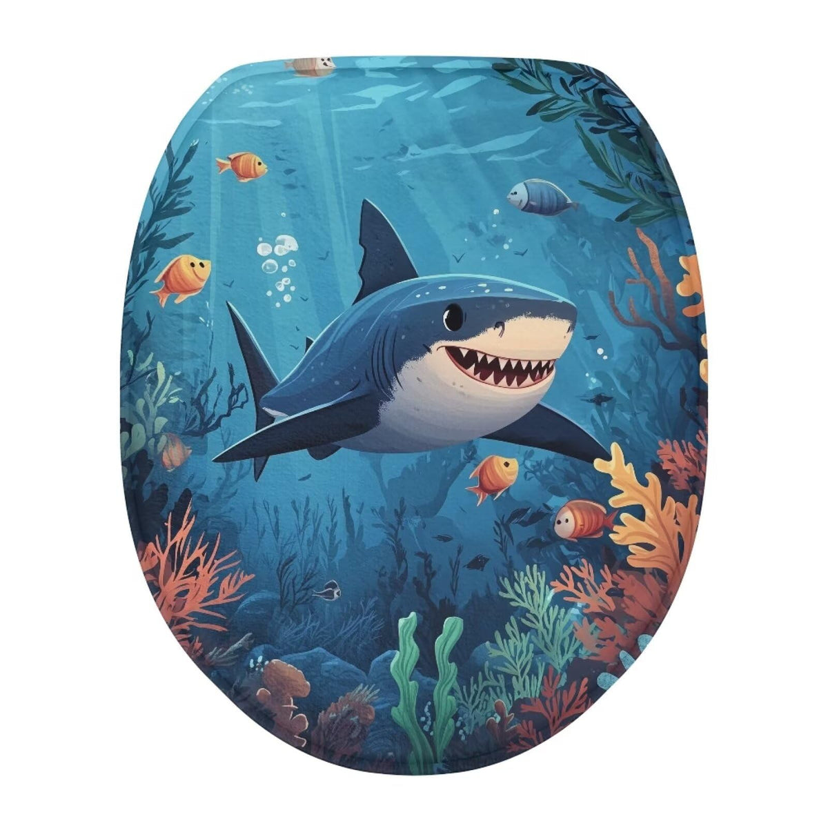 Toilet Lid Covers for Bathroom Elongated Cat Irises Thick Toilet Seat Lid Cover Elongated Oval Round Soft Fabric Toilet Seat Lid Cover with Elastic Edges Machine Washable