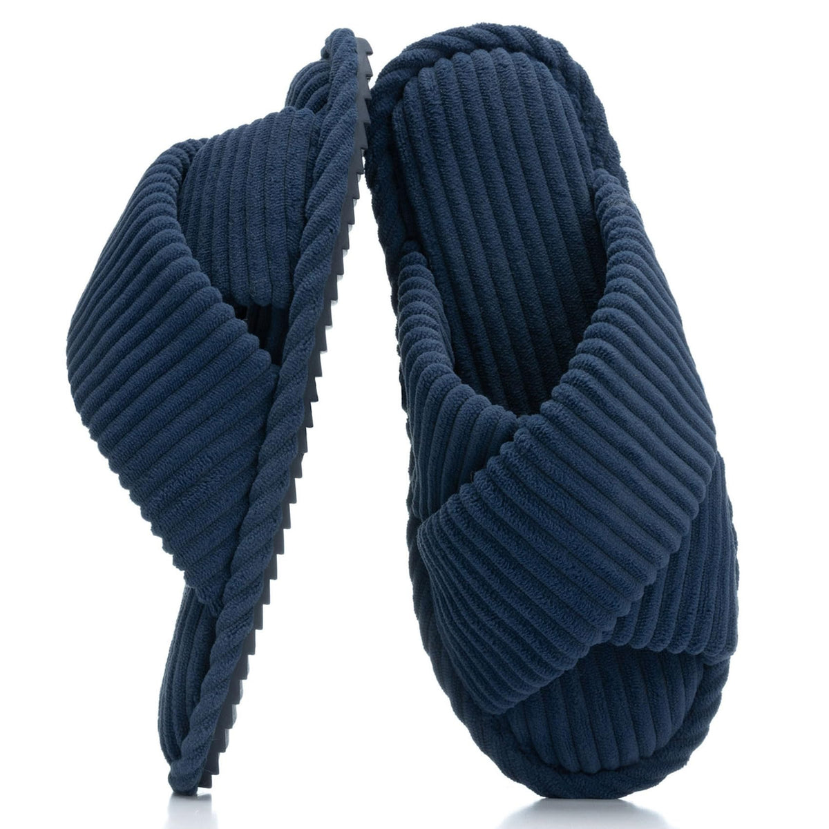 GOEWY Slippers for Women with Memory Foam Open toe House Bedroom Shoes