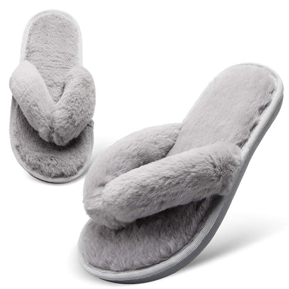 JOINFREE Women's Bedroom Slippers Comfort Four Season Classy Indoor Spa Slide Shoes