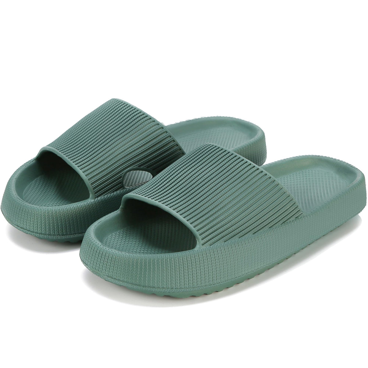 rosyclo Cloud Slippers for Women and Men Cushioned Thick Sole Slide Sandals