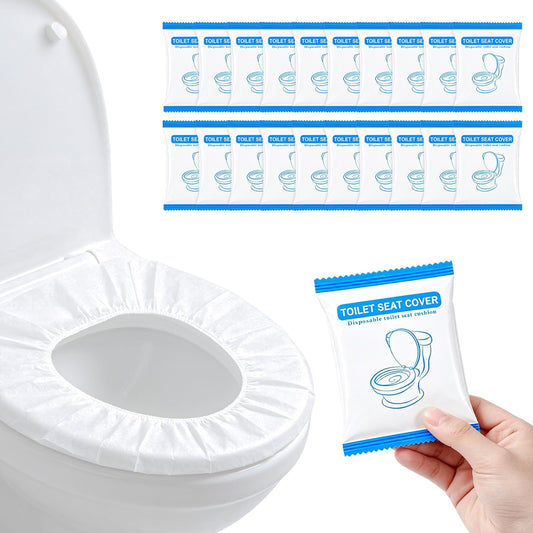 50 Pack Disposable Toilet Seat Covers for Travel Public Toilet Hospital