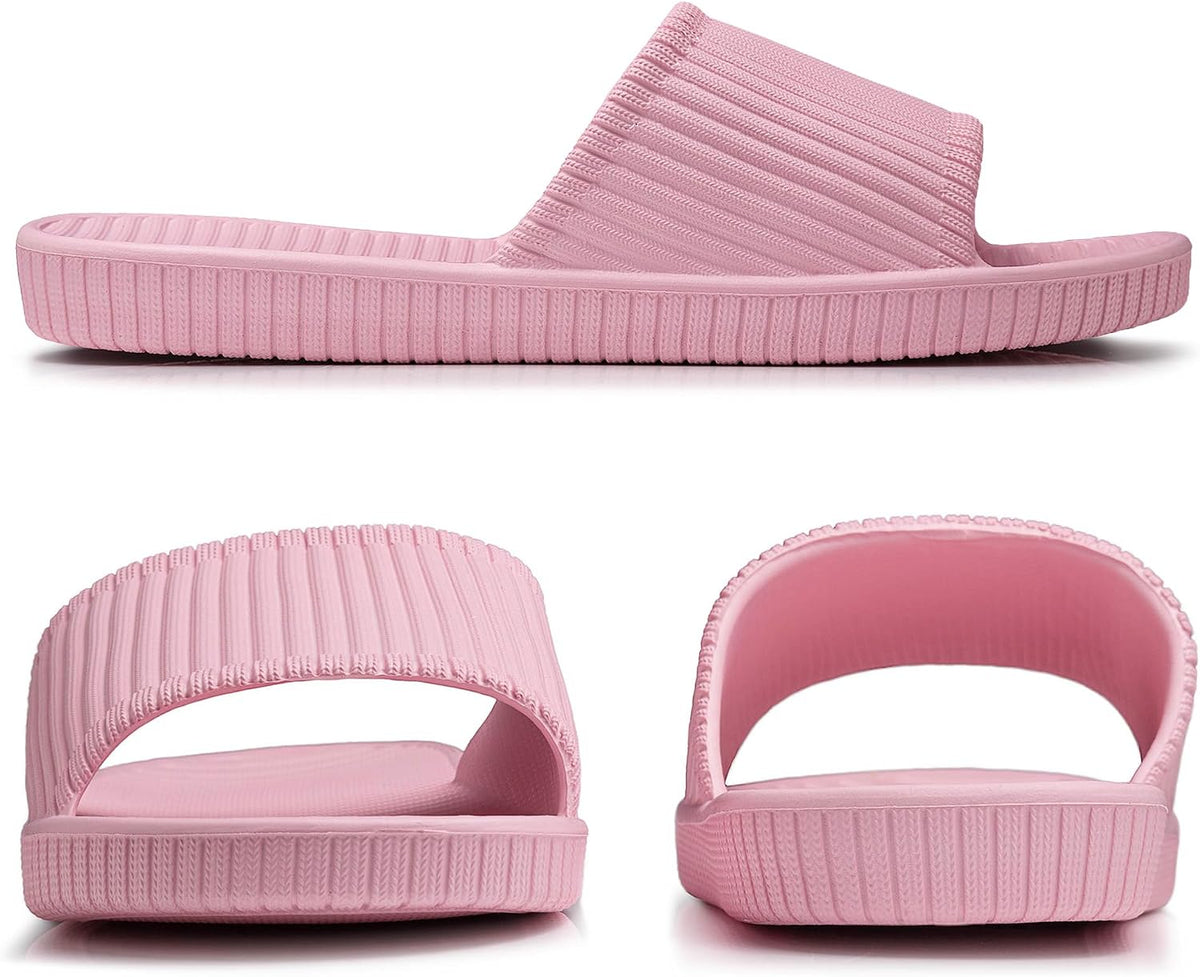 House Slipper for Women Men, Shower Shoes, Fast-Dry Nonslip Slides Sandal