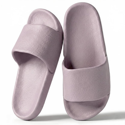Shower Shoes for Women & Men - Non-Slip House Slippers - Cloud Comfort Slides - Quick-Dry, Arch Support - Perfect for Bathroom, Beach, Pool, Travel