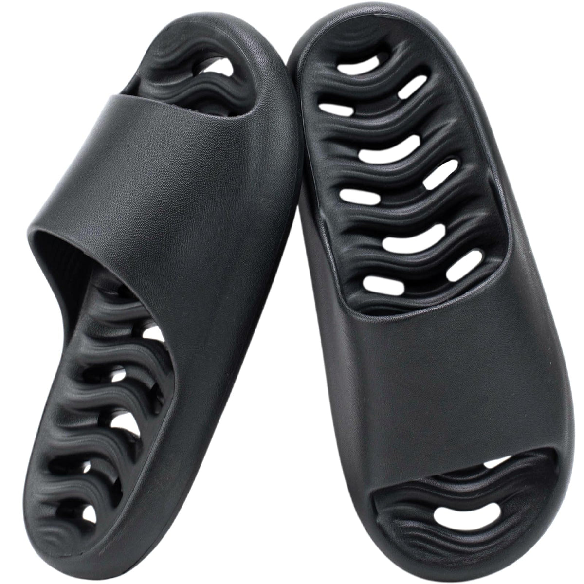 XIXITIAO Shower Shoes With Drain Holes,Non-Slip Shower Slippers for Women Men,Dry Quickly Bath Slippers,Indoor Home Bedroom Pool Spa Guest College Dorm Dorm Room