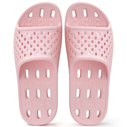 Aoowoll Shower Shoes for Men and Women Non-Slip Sandals Bathroom Slippers