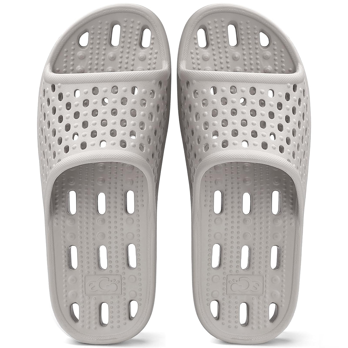 Aoowoll Shower Shoes for Men and Women Non-Slip Sandals Bathroom Slippers