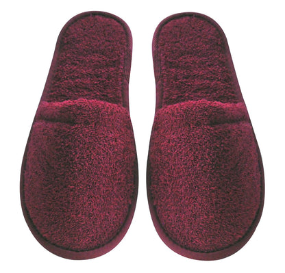 Arus Women's Turkish Terry Cotton Cloth Bath Spa Slippers Powder Pink 6-9.5