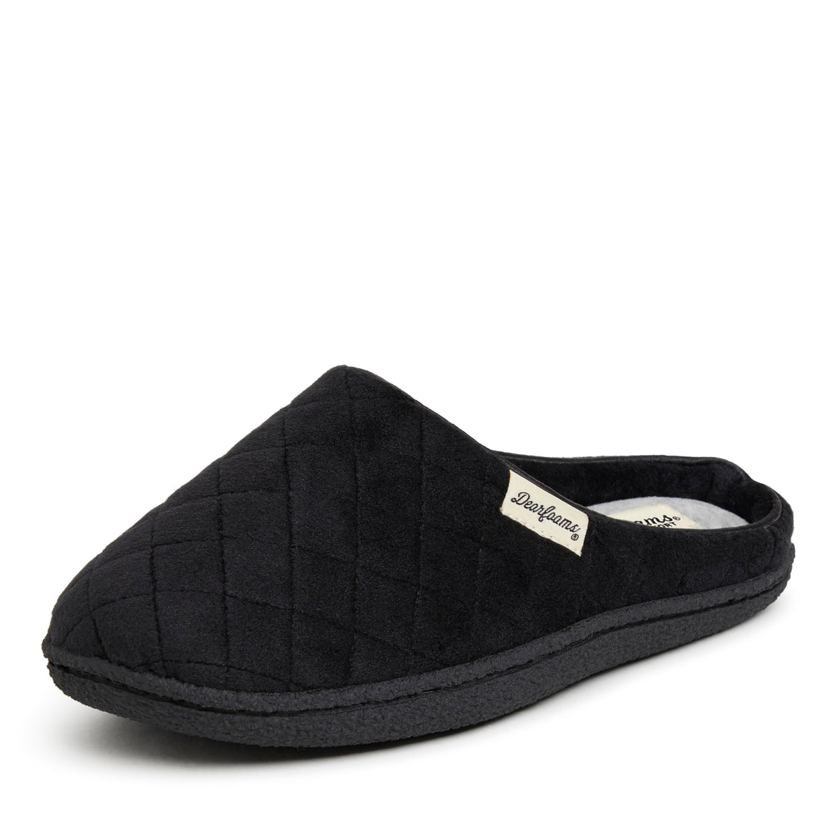 Leslie Terry Clog House Shoes with Memory Foam, Indoor Slippers with Wide Widths