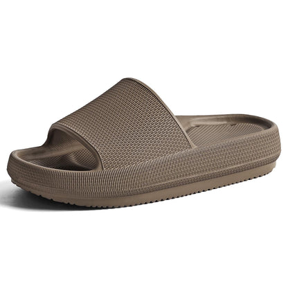 Unisex Arch Support Shower Shoes with Drain Holes Slides