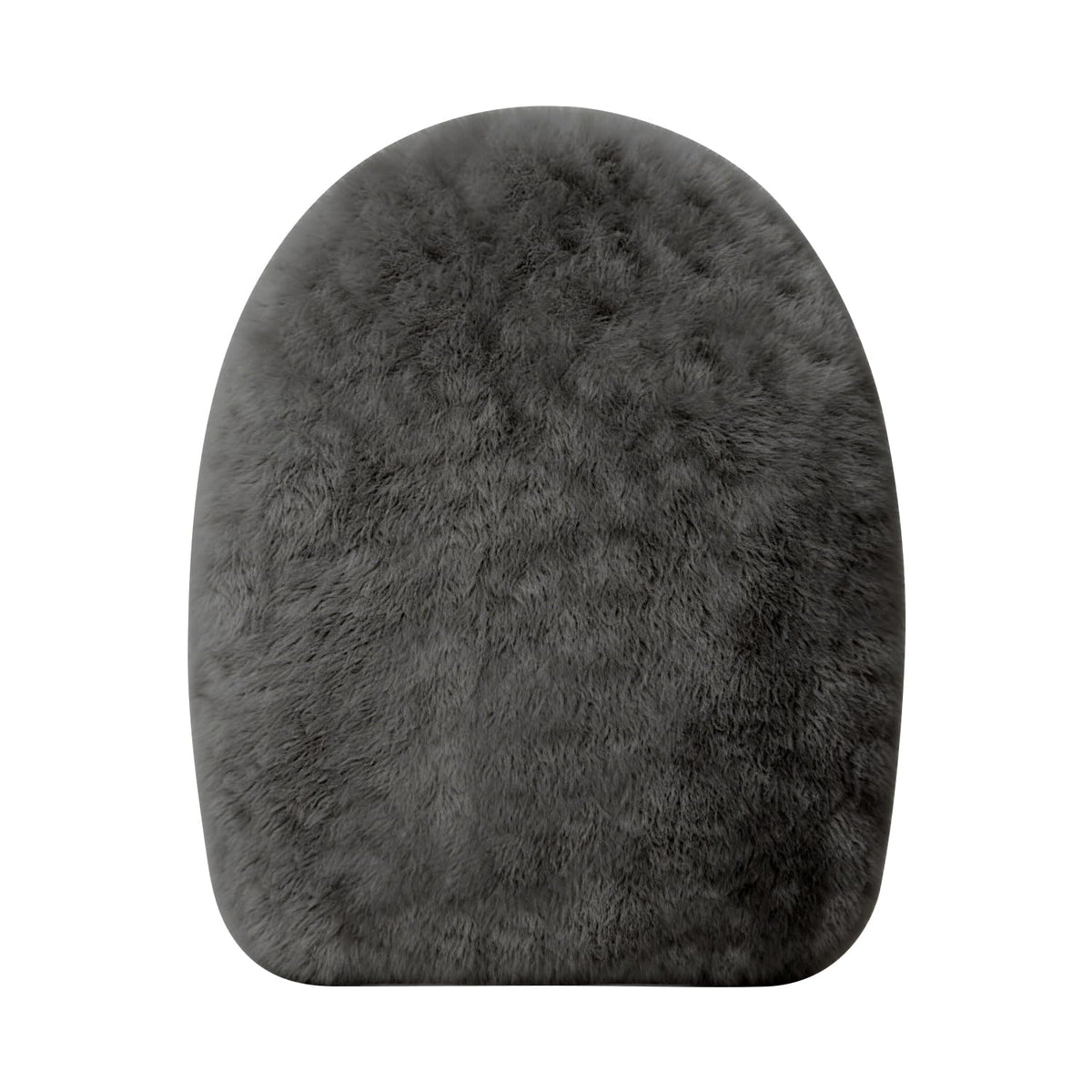 Microfiber Toilet Lid Cover – Soft, Absorbent & Machine-Washable Seat Cover Fits Most Toilet Lids (Light Gray)