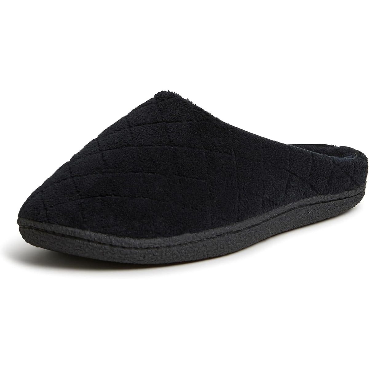 Leslie Terry Clog House Shoes with Memory Foam, Indoor Slippers with Wide Widths