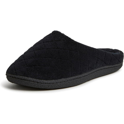 Leslie Terry Clog House Shoes with Memory Foam, Indoor Slippers with Wide Widths