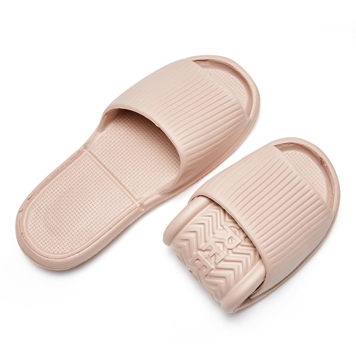 Shower Shoes Travel Foldable Portable Non Slip Slippers for Hotel Guests Swimming Spa Unisex Men Women Lightweight EVA Bathroom Slides Quick Drying Water Resistant Footwear