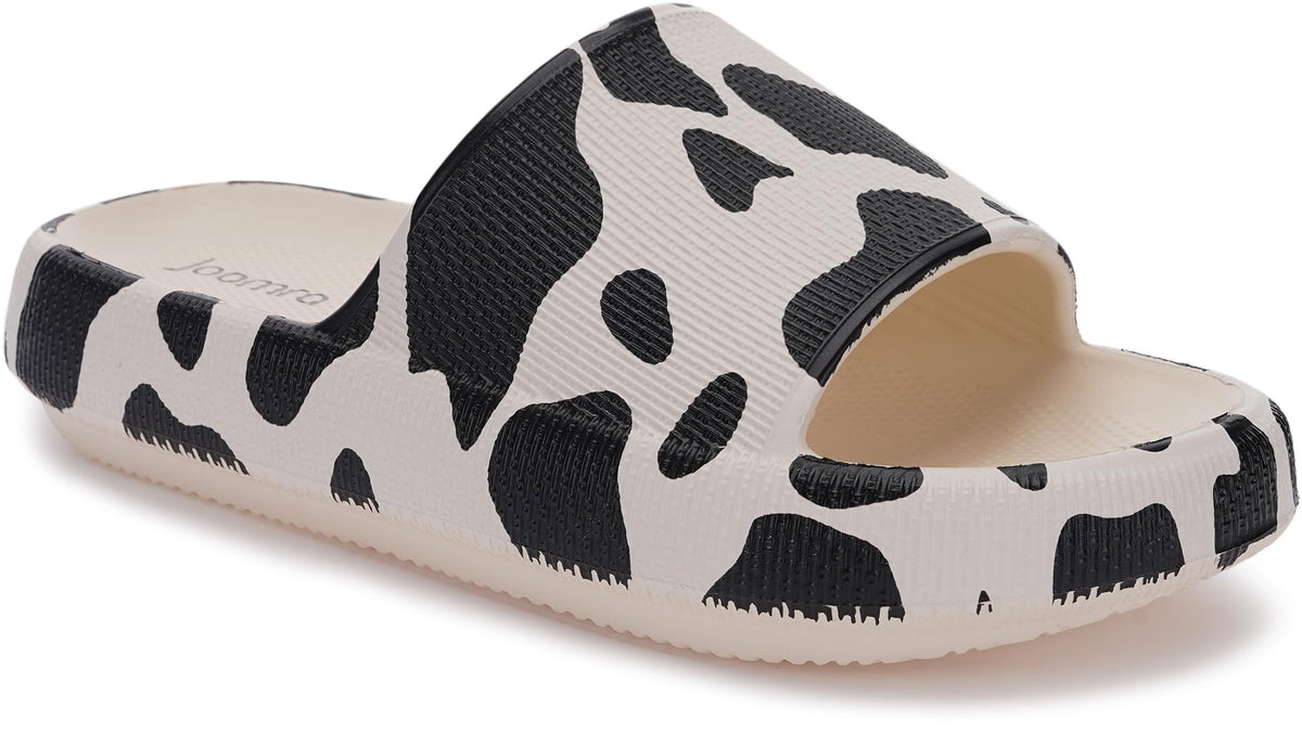 Joomra Pillow Slippers for Women and Men Thick Sole Ultra Cushion Slides