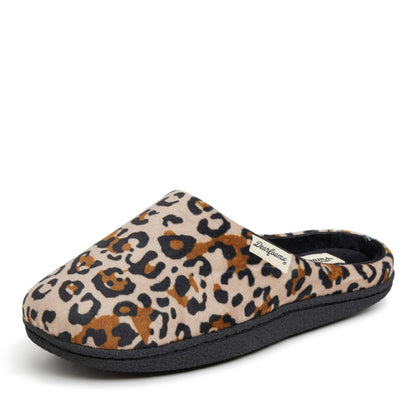 Leslie Terry Clog House Shoes with Memory Foam, Indoor Slippers with Wide Widths