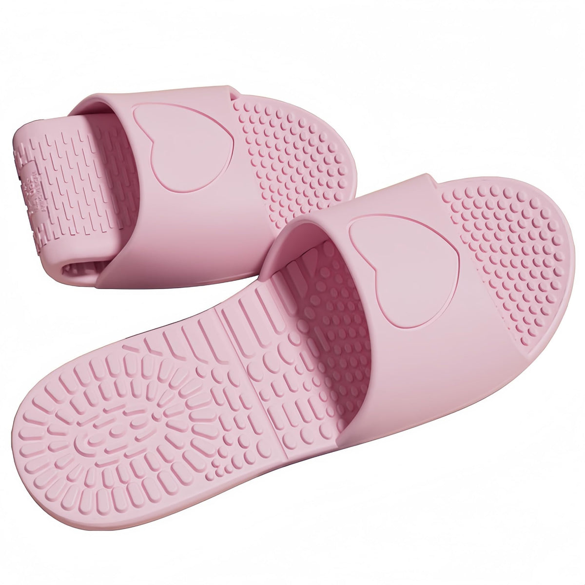 Shower Shoes Travel Foldable Portable Non Slip Slippers for Hotel Guests Swimming Spa Unisex Men Women Lightweight EVA Bathroom Slides Quick Drying Water Resistant Footwear