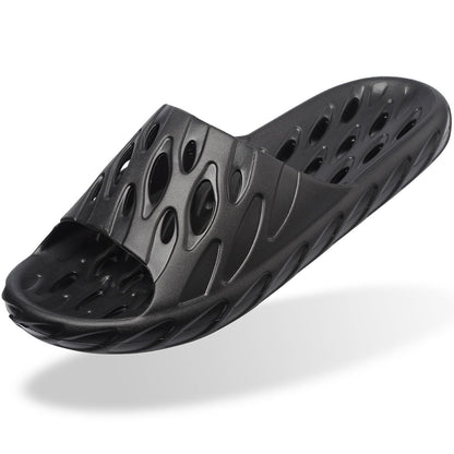 Shower Shoes for Women Men, Quick Drying Shower Sandals with Drain Holes