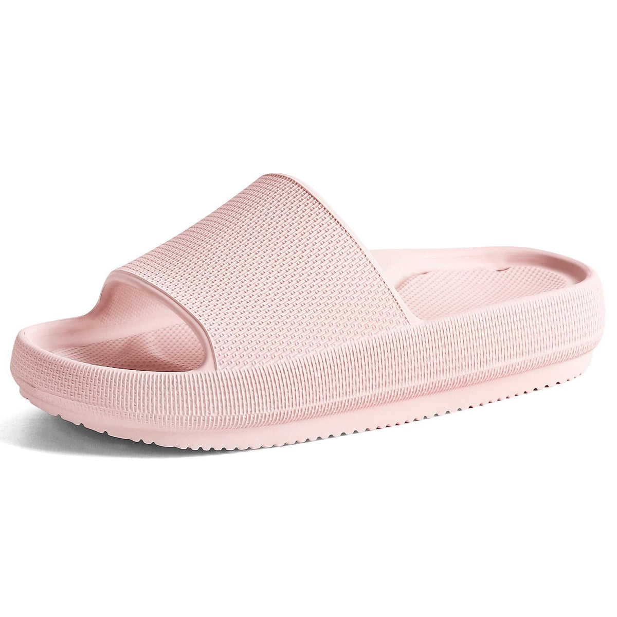 Unisex Arch Support Shower Shoes with Drain Holes Slides