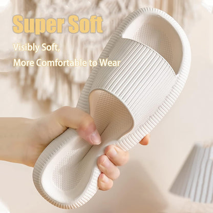 rosyclo Cloud Slippers for Women and Men Cushioned Thick Sole Slide Sandals
