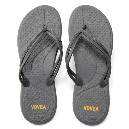 VOVEA Flip Flops For Women Non-Slip Bathroom Shower Shoes Cushion foam Indoor and Outdoor Sandals