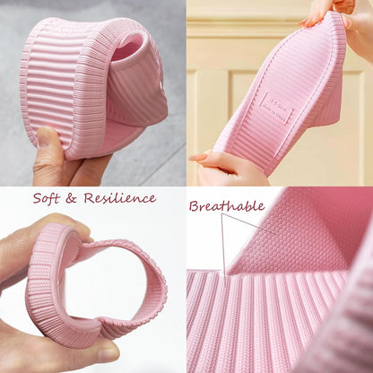 House Slipper for Women Men, Shower Shoes, Fast-Dry Nonslip Slides Sandal