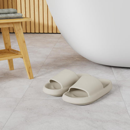 Joomra Pillow Slippers for Women and Men Thick Sole Ultra Cushion Slides
