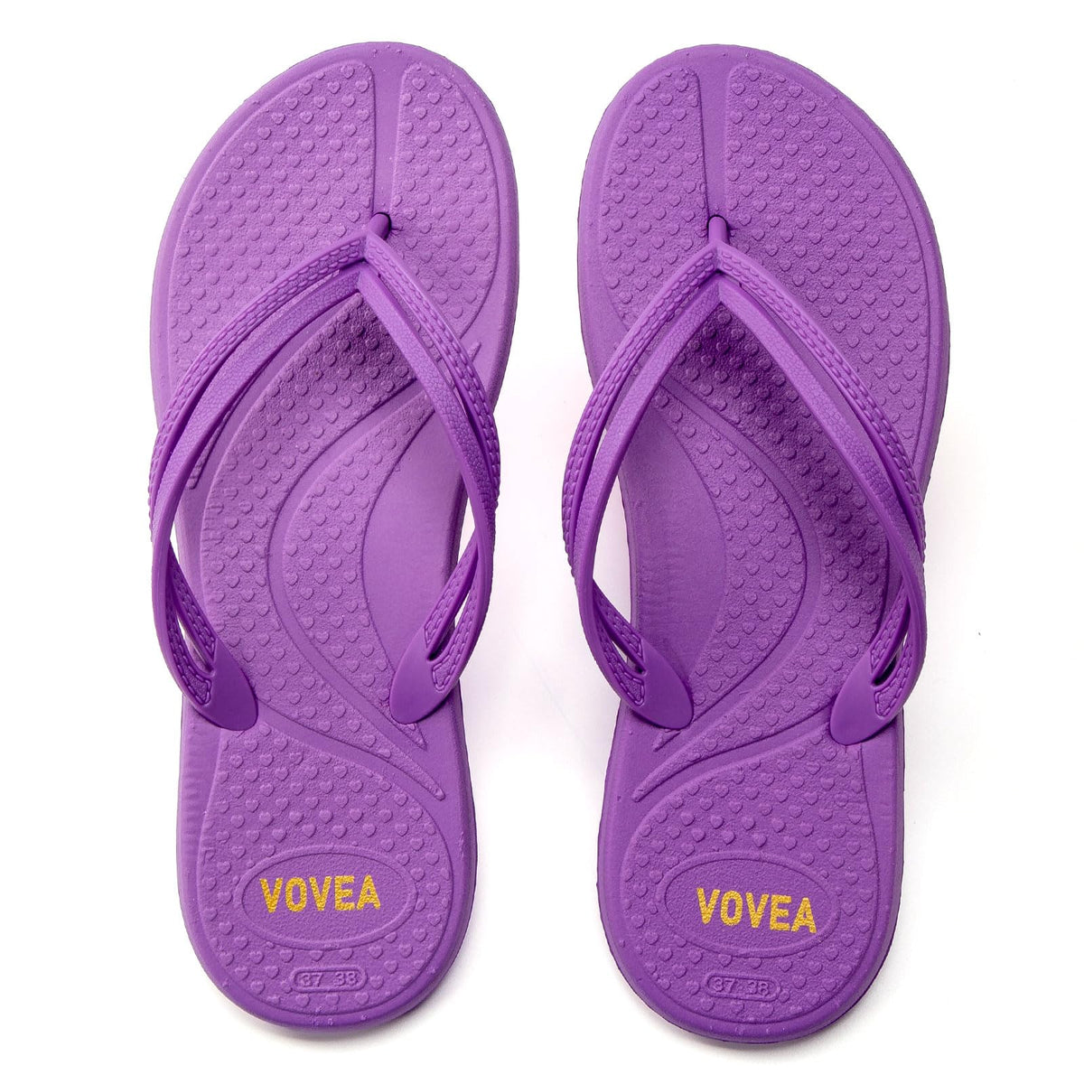 VOVEA Flip Flops For Women Non-Slip Bathroom Shower Shoes Cushion foam Indoor and Outdoor Sandals