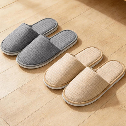 12-20Pairs Disposable Slippers Non Slip Washable for Guest Hotel Travel