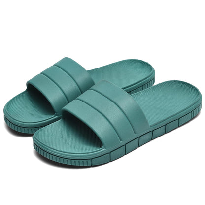 clootess Shower Slide Shoes for Men and Women Home Sandal Bath Slipper Indoor House Pool College Dorm Non-Slip