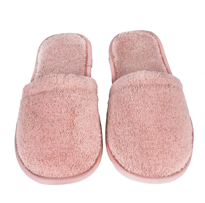 Arus Women's Turkish Terry Cotton Cloth Bath Spa Slippers Powder Pink 6-9.5