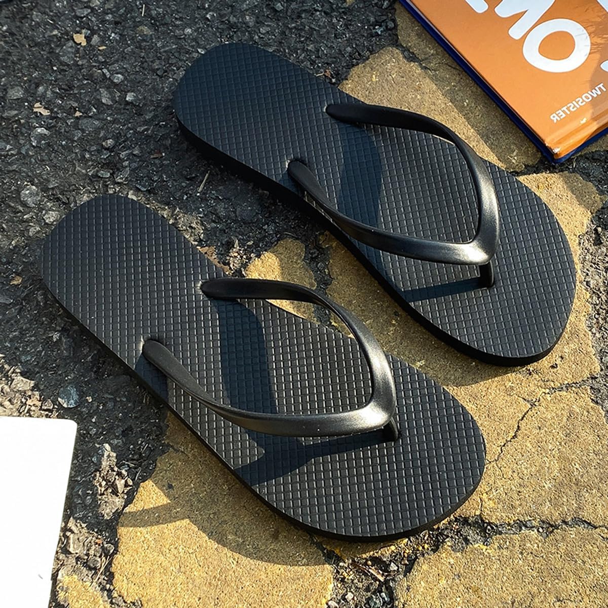Women Flip Flops, Casual Comfortable Thong Sandals Bio Twine Rope Sole Slide Slippers Quick Dry Uppers Summer Beach Orthotic Shoes