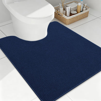 Smiry Ultra Thin Bath Mat 30X20, Non Slip Rubber Washable Bathroom Rugs