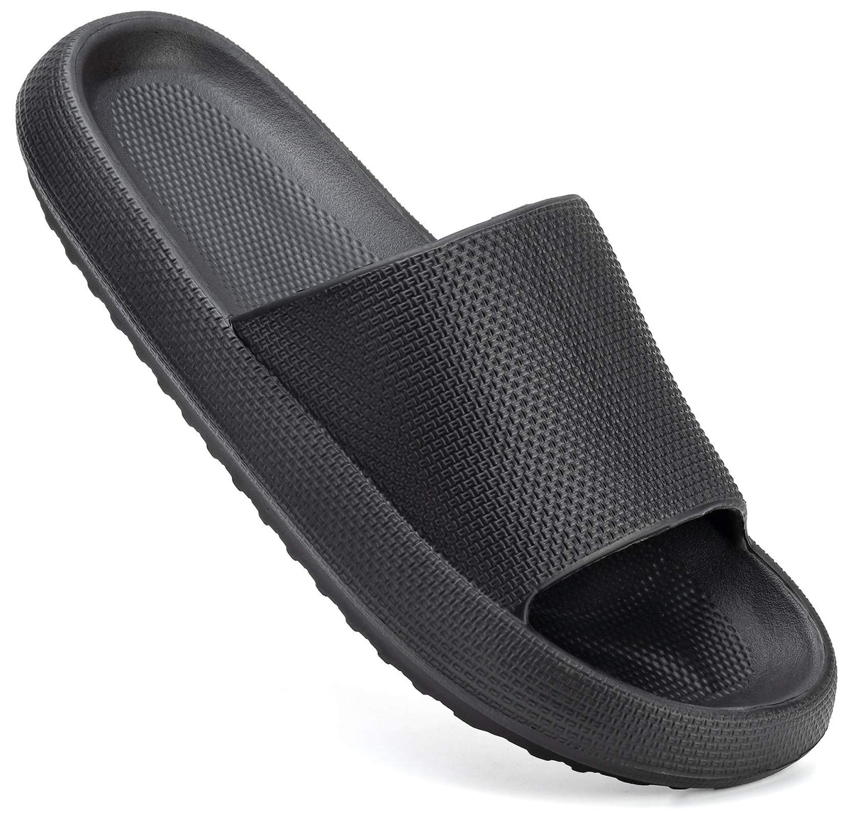 Happy Lily Shower Shoes Men & Women Non Slip, Supper Soft Open Toe House Slippers Shower Sandals, Bedroom Slippers for Women and Men