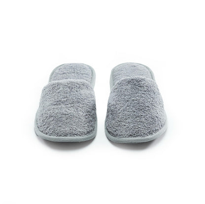 ESKYMODE Men's Terry Cotton Bath Slippers, Travel Hotel Slippers for Men