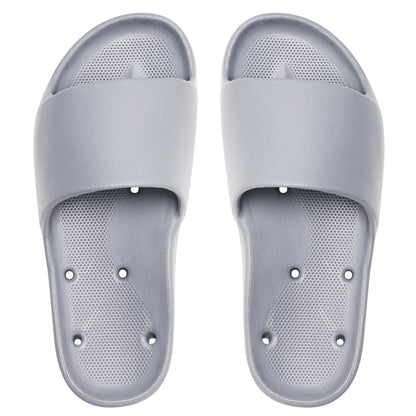 Unisex Arch Support Shower Shoes with Drain Holes Slides