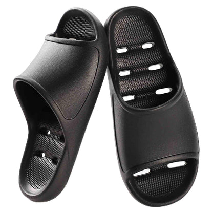 Unisex Arch Support Shower Shoes with Drain Holes Slides