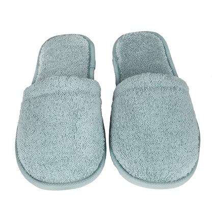 Arus Womens Turkish Terry Cotton Cloth Bath Spa Slippers, Pink, 6-9.5
