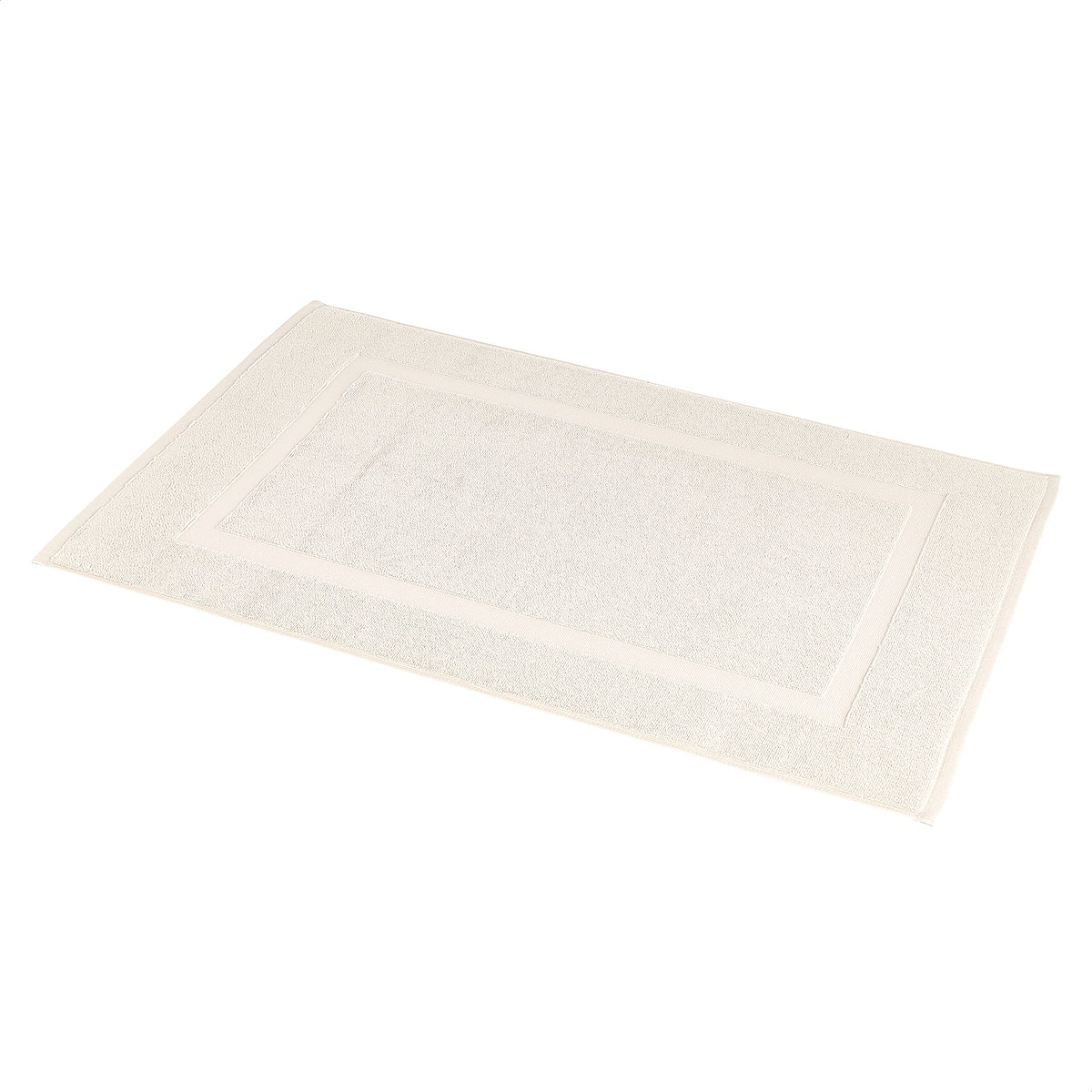 Amazon Basics Premium 100% Cotton Absorbent Soft Bath Mat, Machine Washable, 684 GSM, 20" x 30", White, Hotel Spa Bathmats, 6-Pack (Previously AmazonCommercial)
